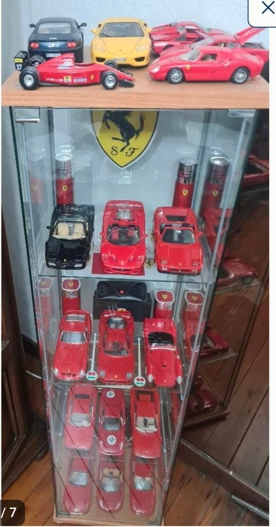 Lot ferrari schaalmodellen 1 / 18, Hobby & Loisirs créatifs, Voitures miniatures | 1:18, Enlèvement, Utilisé, Voiture, Burago