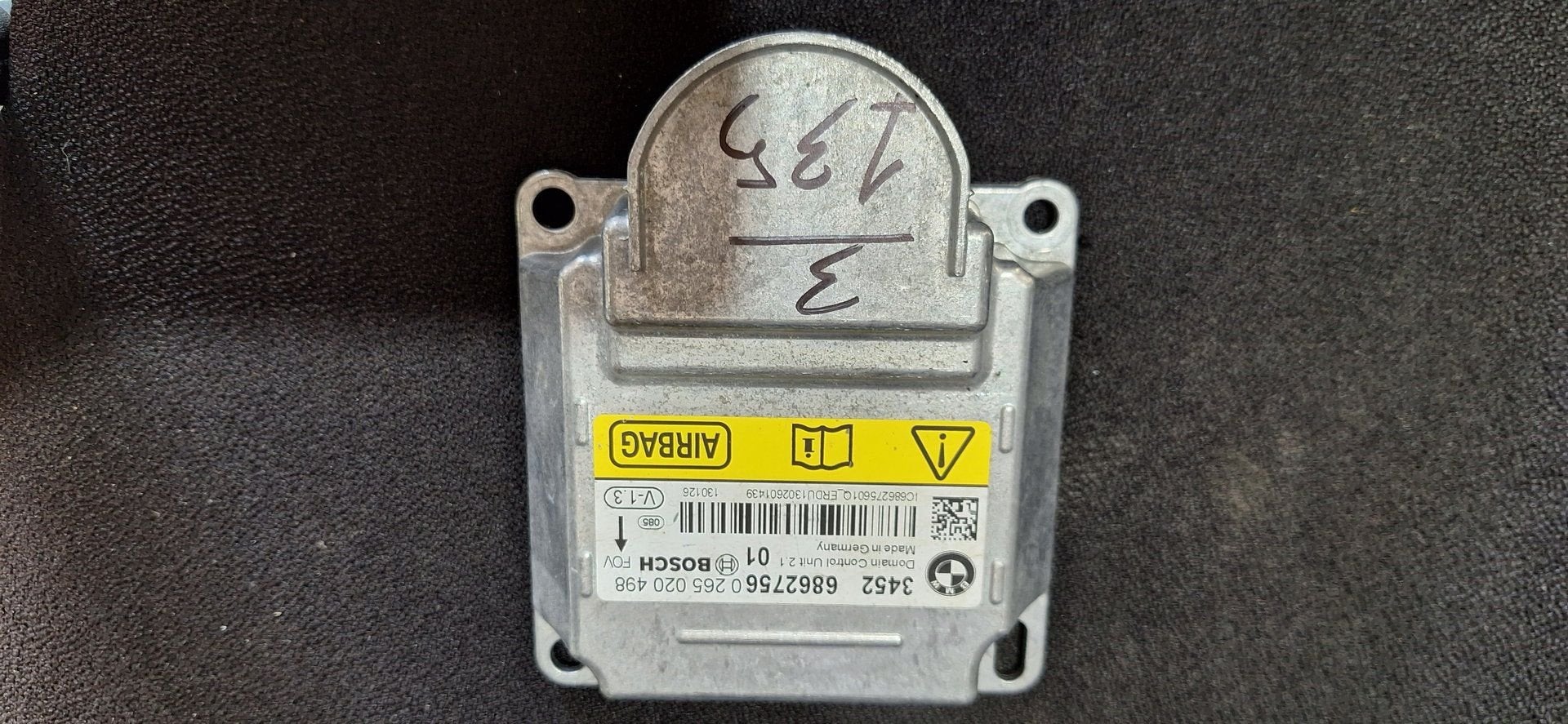 Originele Airbag Stuurmodule Computer BMW Bosch Domain Contr, Gebruikt, -, -, Ophalen of Verzenden