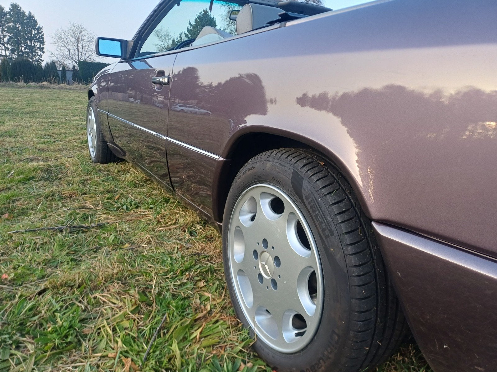 Mercedes e220 cabrio A124 in topstaat, foto 7