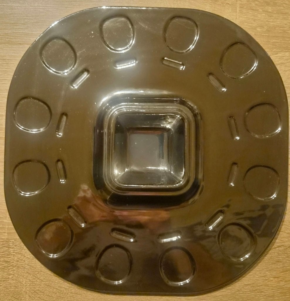 Plat à œufs à la diable, Maison & Meubles, Enlèvement, Comme neuf, Métal, Vintage