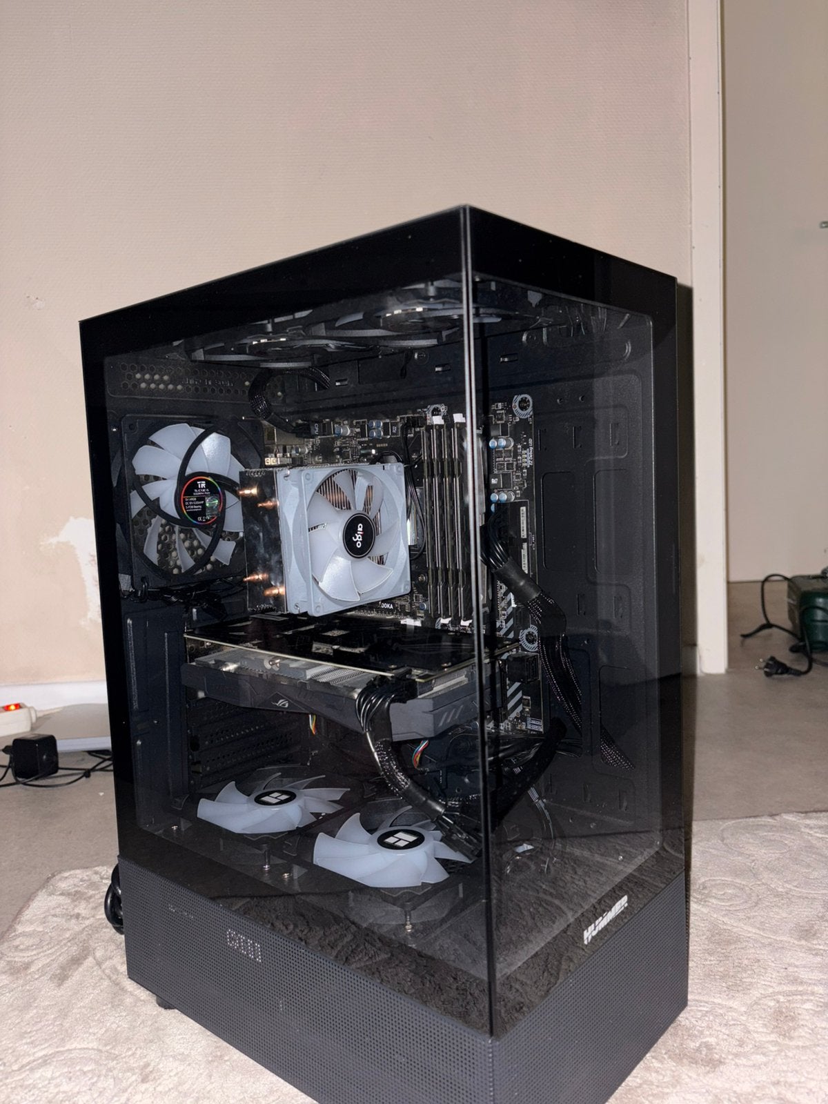 Pc gamer avec boîtier aquarium, Neuf, 32 GB, Gaming, Enlèvement
