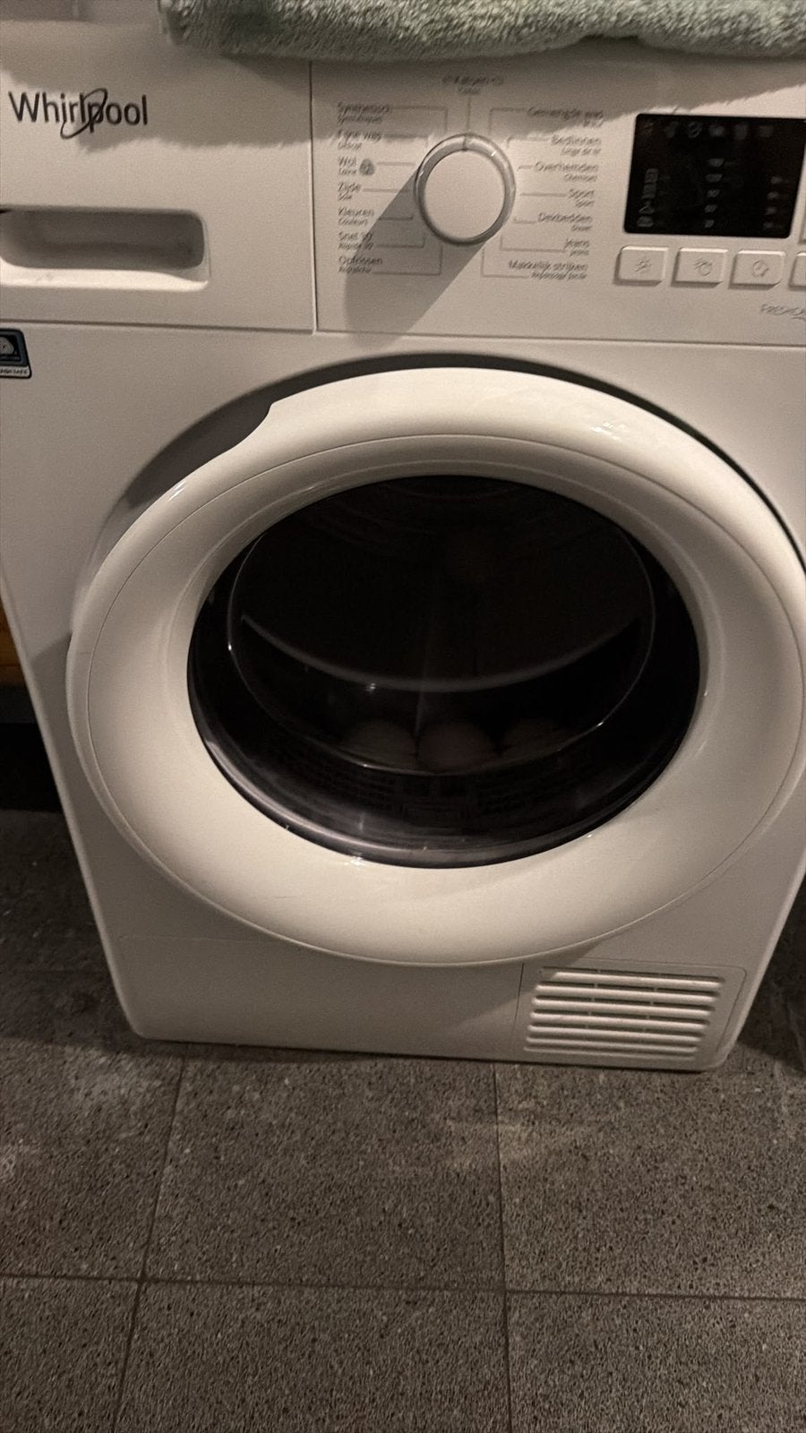 Whirlpool wasmachine + droger – 7 kg – 2021, Elektronische apparatuur, Ophalen, Gebruikt, Energieklasse A of zuiniger, 1200 tot 1600 toeren