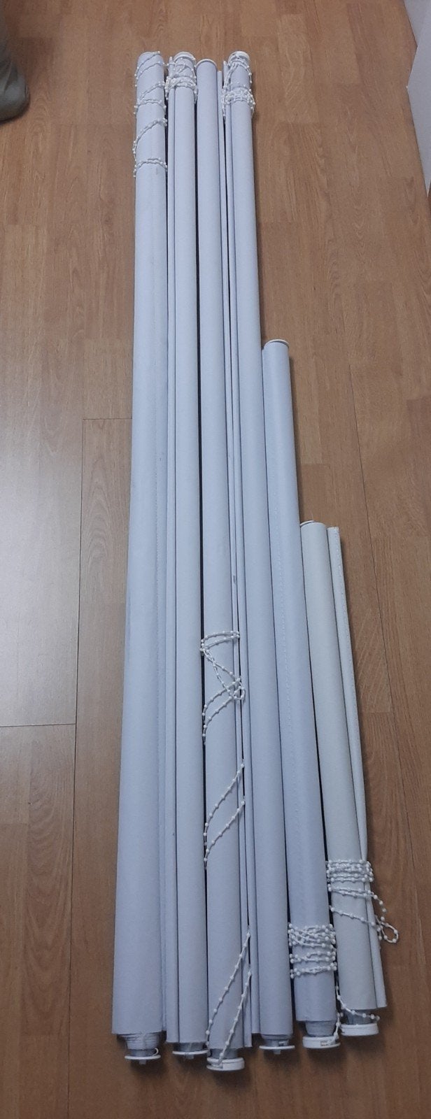 6 store enroulleur occultant blanc, Ophalen, Wit