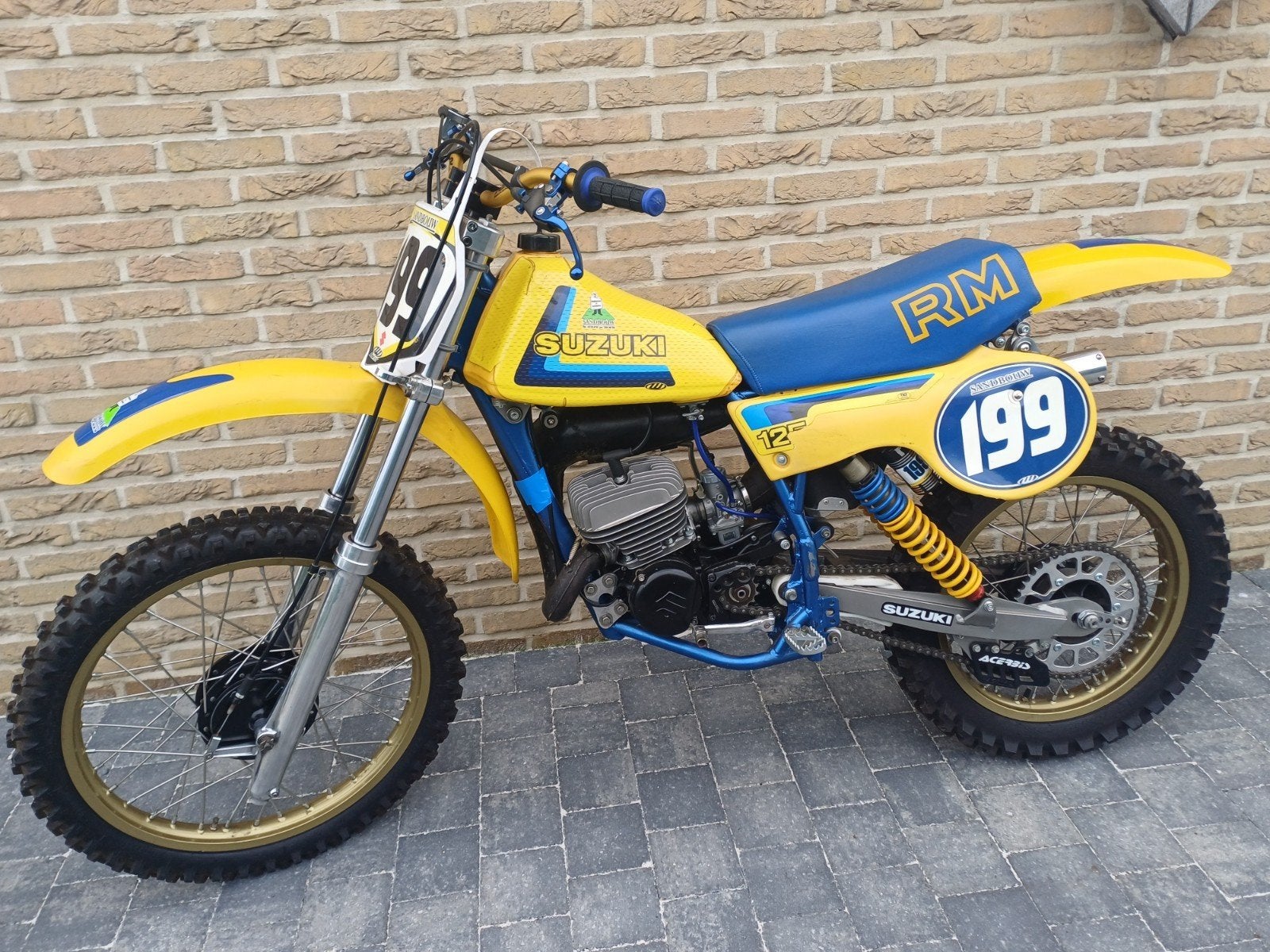 Suzuki rm 125cc lucht gekoeld bj 78, Fietsen en Brommers, Ophalen of Verzenden, Zo goed als nieuw, Suzuki