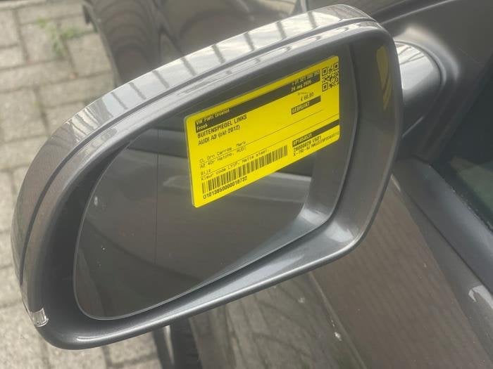 Rétroviseur extérieur gauche d'un Audi A3, -, 3 mois de garantie, Audi, Utilisé