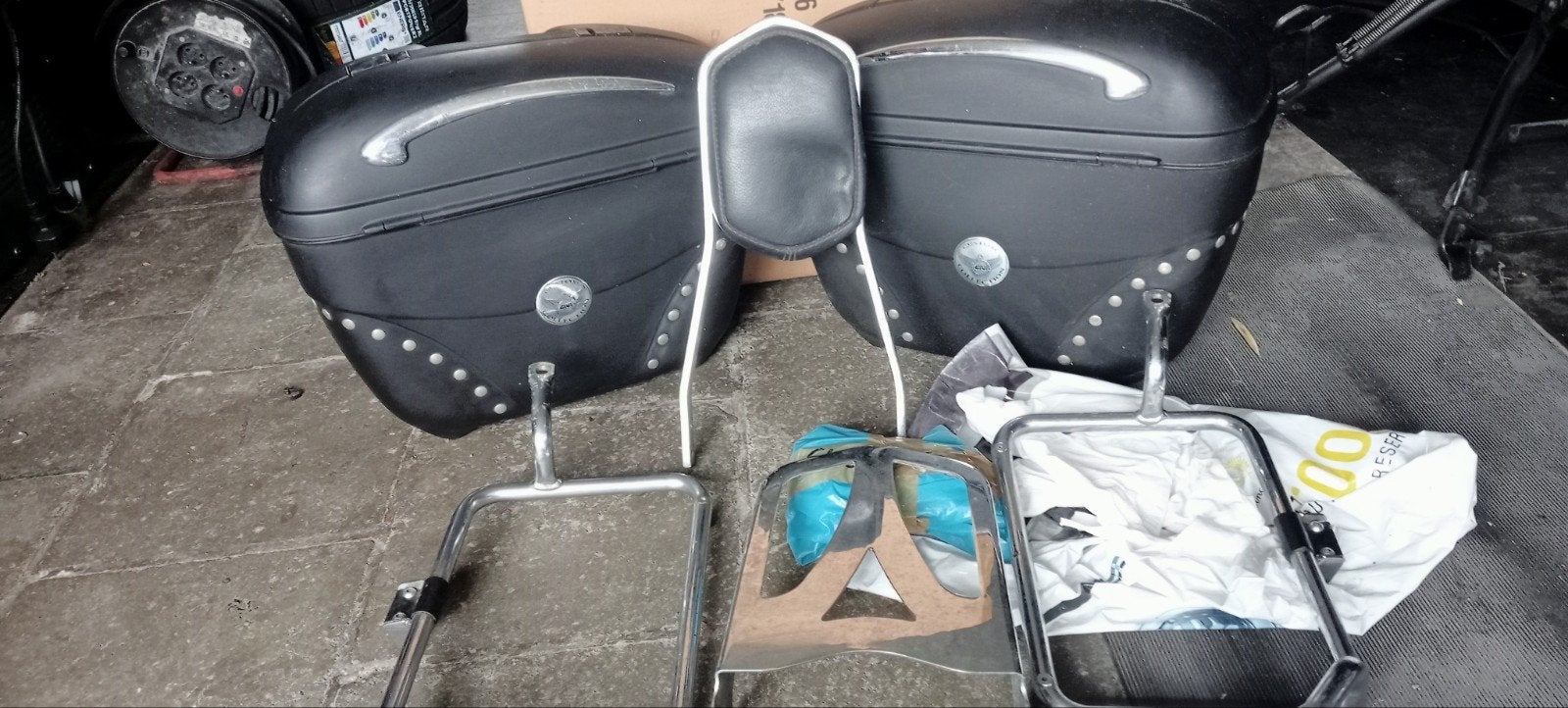 Koffers voor Suzuki marauder 800., Ophalen, Suzuki