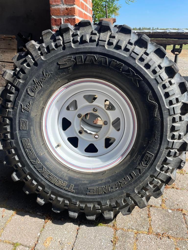 Gezocht Simex 35x11.5/r15, Ophalen