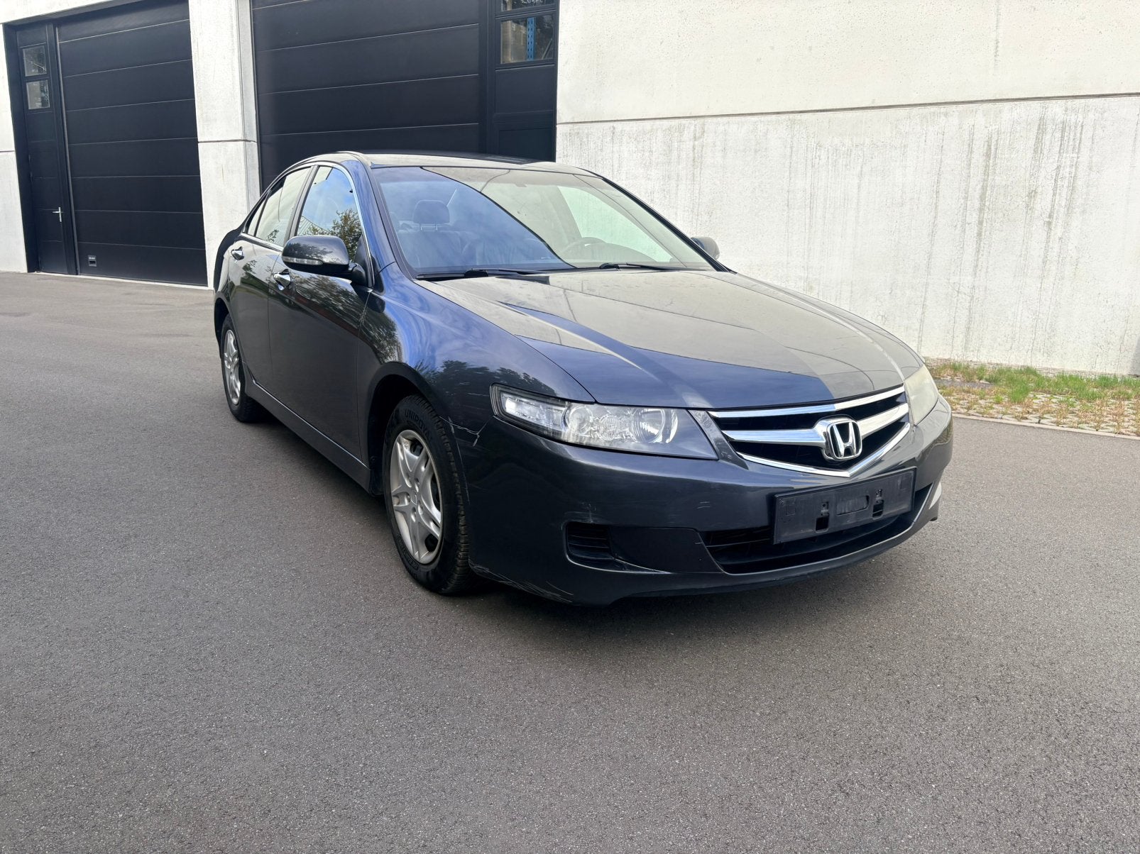 HONDA ACCORD 2.0 iVTEC AUTOMAAT 115000KM AIRCO, Autos, Cuir, Argent ou Gris, 4 portes, Entretenue par le concessionnaire