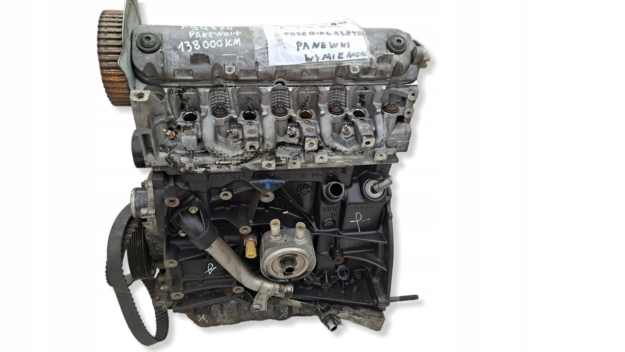 Moteur F9Q870 Nu SCENIC GRAND SCENIC RENAULT MEGANE, Envoi, Utilisé, Skoda