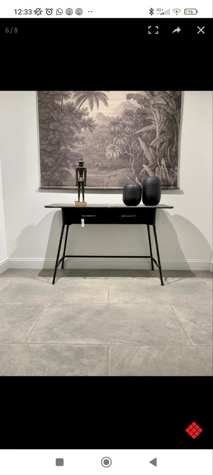Tegels Vigo grey, Ophalen
