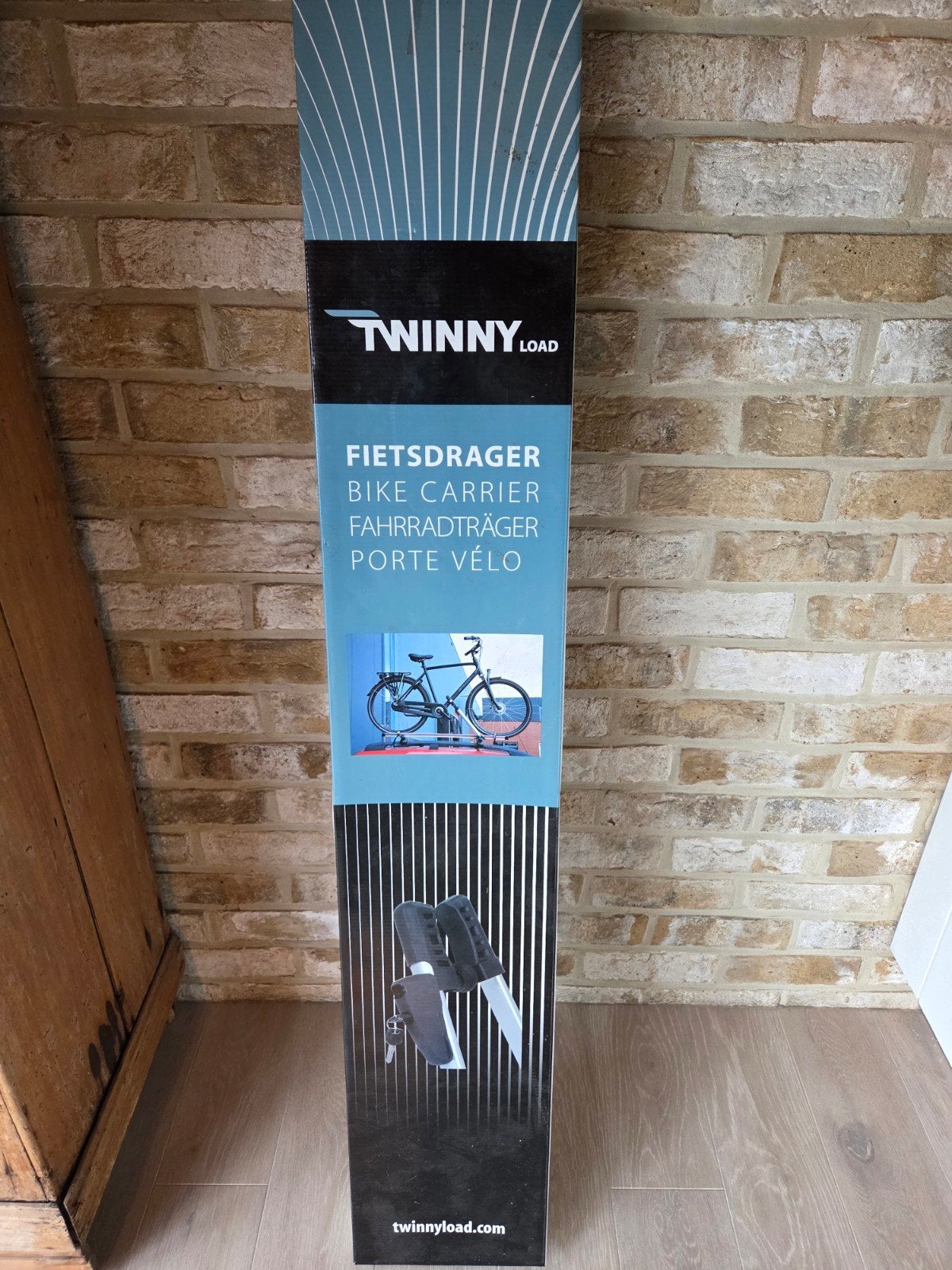 Twinny fietsdrager voor op dak auto, Ophalen, 1 fiets, Zo goed als nieuw, Dakdrager