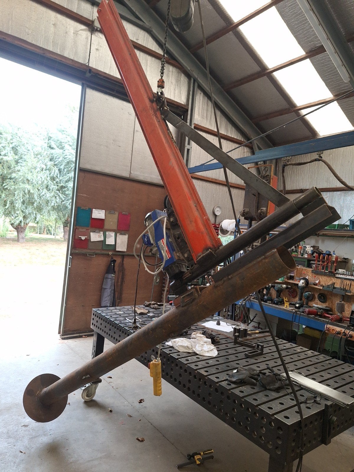 takel, Doe-het-zelf en Bouw, Ophalen