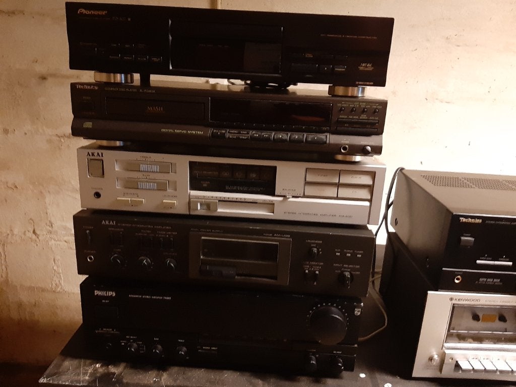 Hifi versterkers, Ophalen