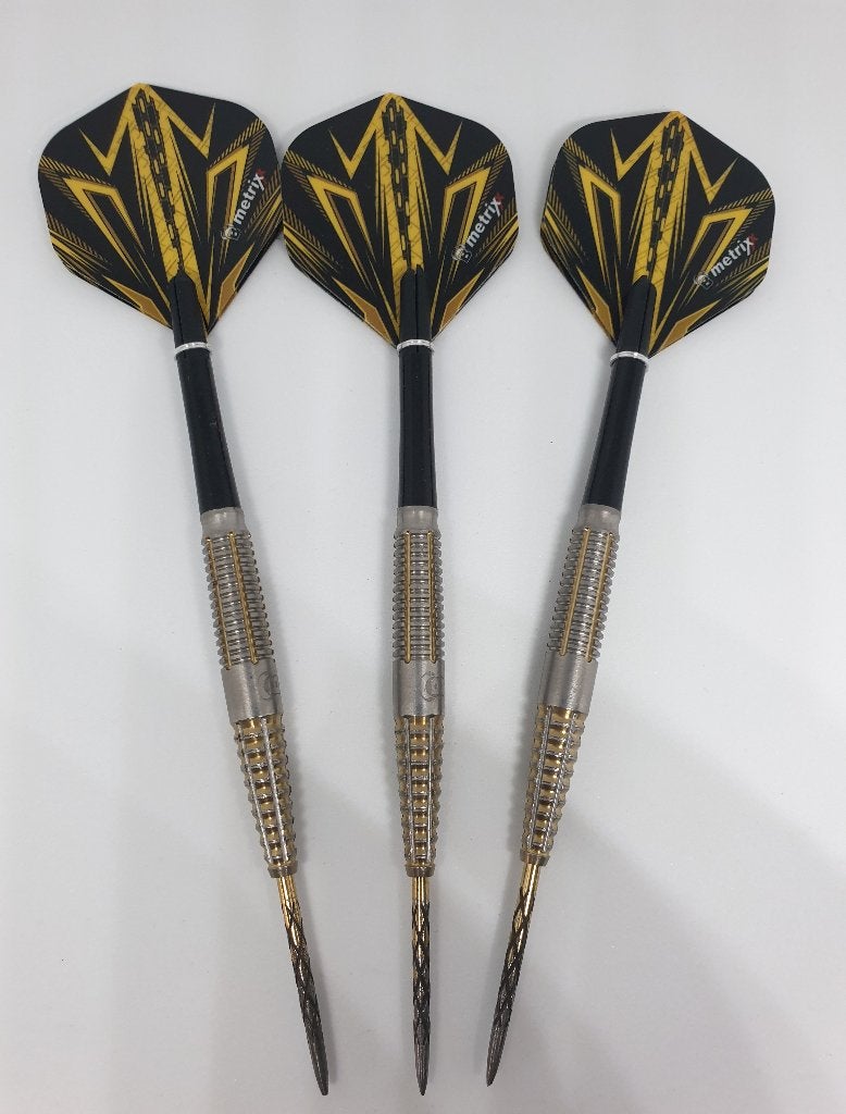 Darts pijlen Bull's Stinger 90% - 23 gram, Enlèvement ou Envoi, Utilisé, Fléchettes