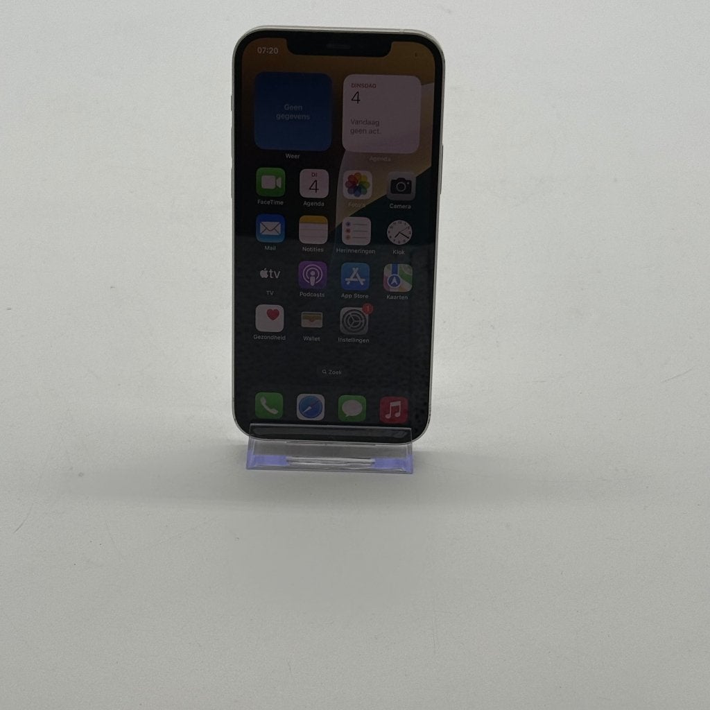 Apple iPhone 12 - 64GB - Wit - 72 batt. | In redelijke staat, Telecommunicatie, Mobiele telefoons | Apple iPhone, Wit, Ophalen of Verzenden