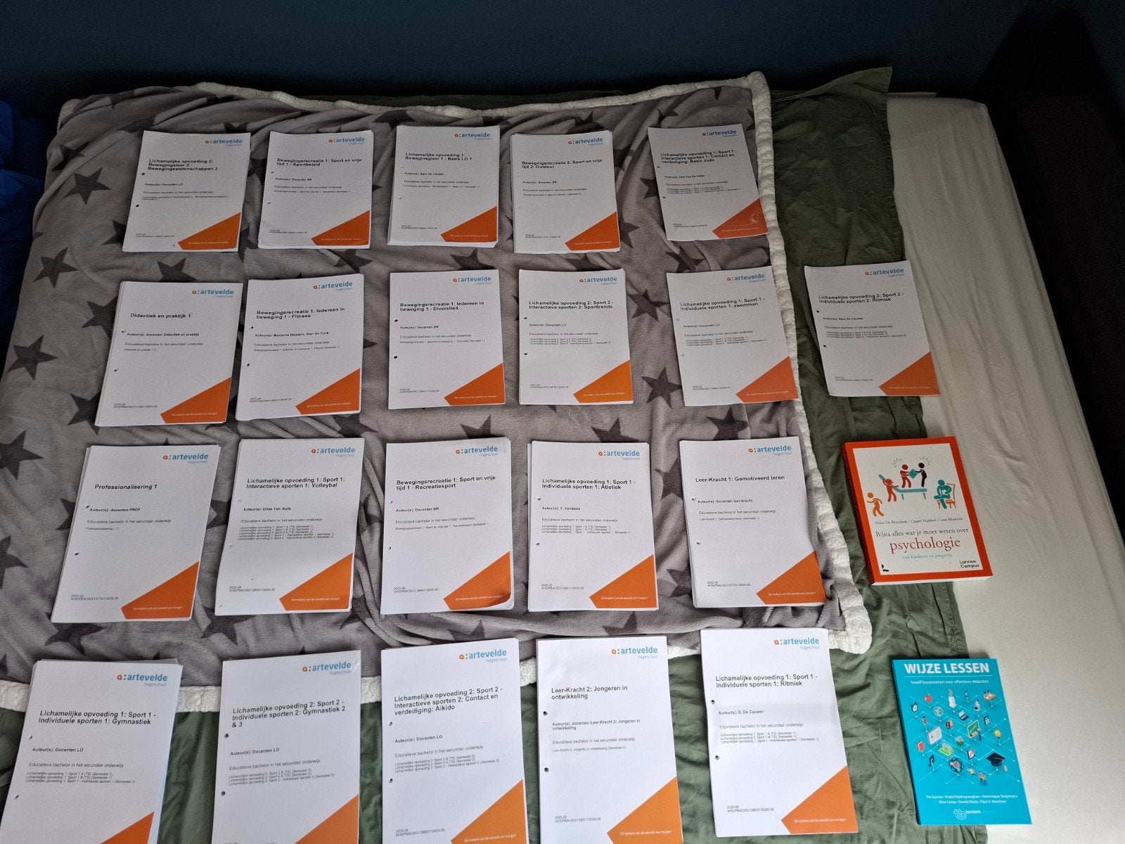 Syllabussen Artevelde lichamelijke opvoeding, Ophalen of Verzenden, Gelezen, Hogeschool