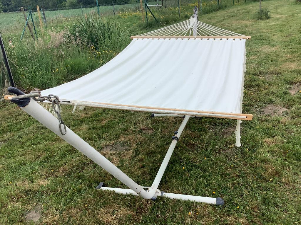 Grand support hamac et toile hamac, Ophalen