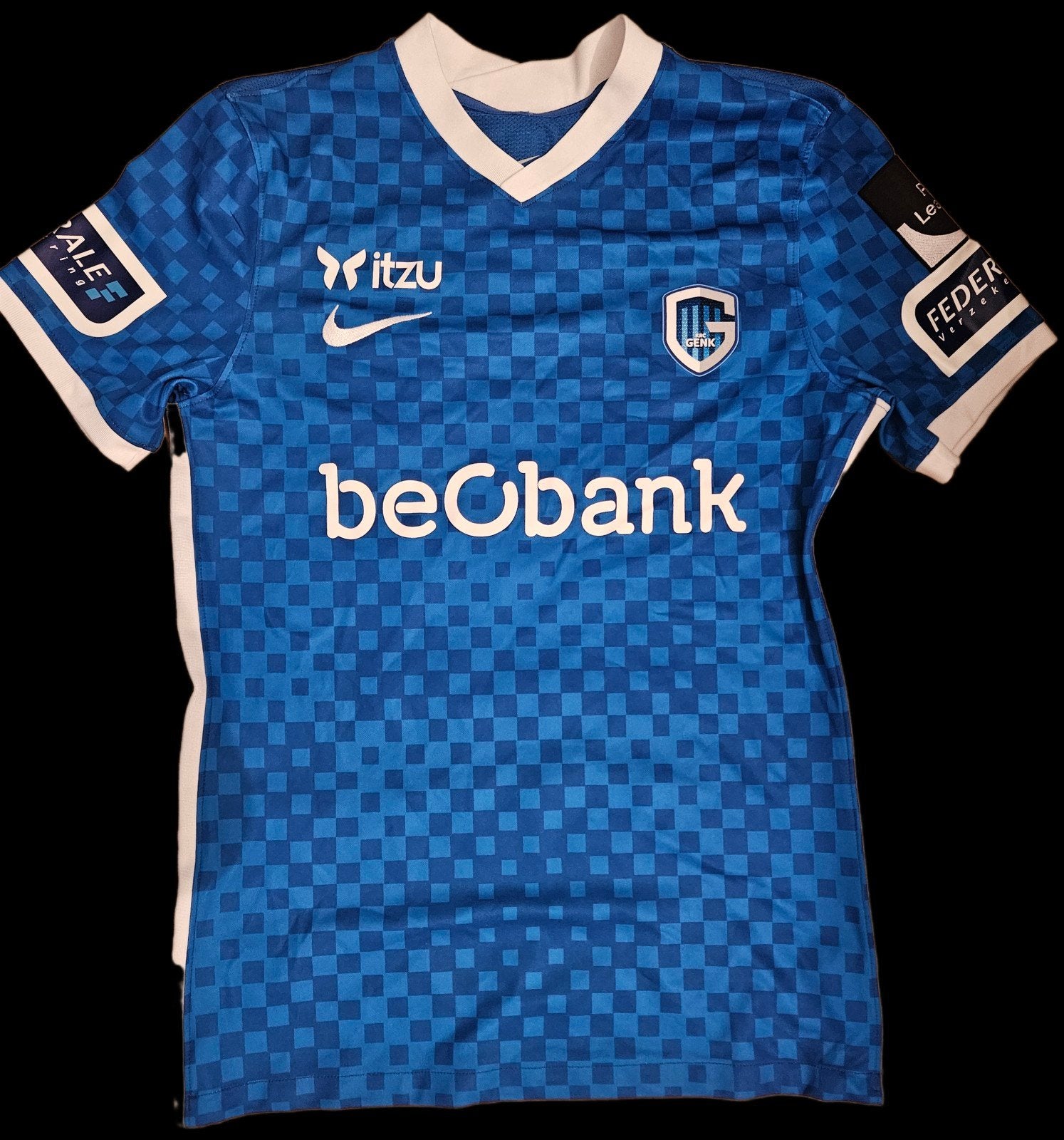 Krc Genk - Match Issued Theo Bongonda, Ophalen, Shirt