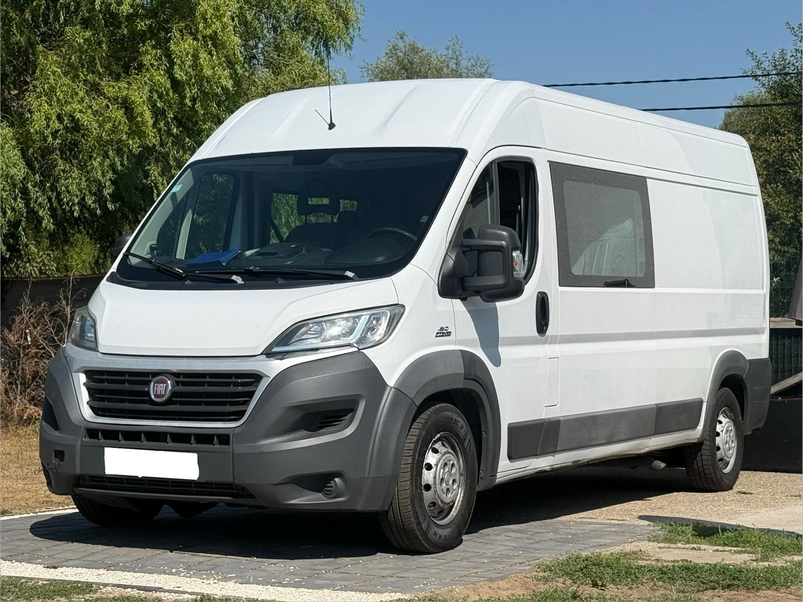 Fiat Ducato Maxi 3.0 Multijet 180cv - Multicab 7 places, Euro 5, Achat, Feux de virage, 7 places