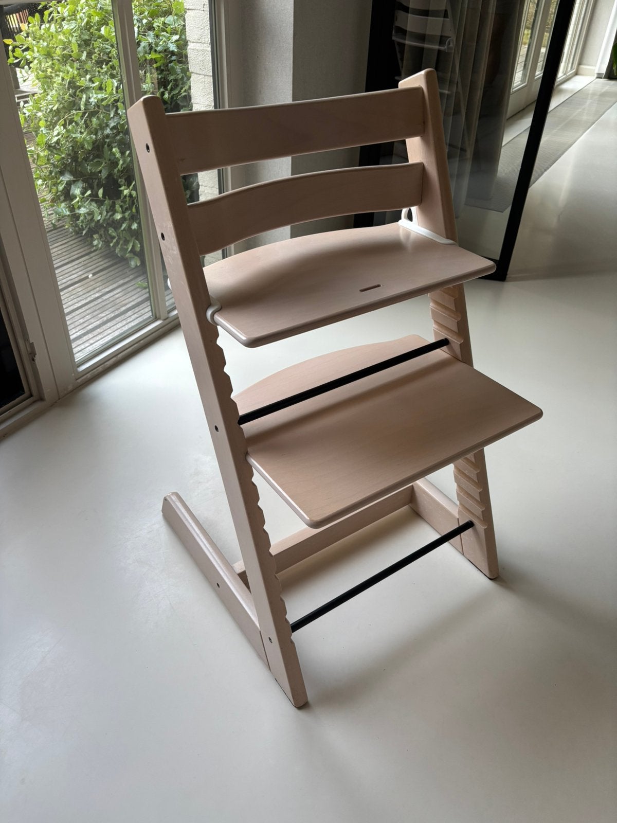 Stokke stoel met accessoires, Ophalen, Zo goed als nieuw