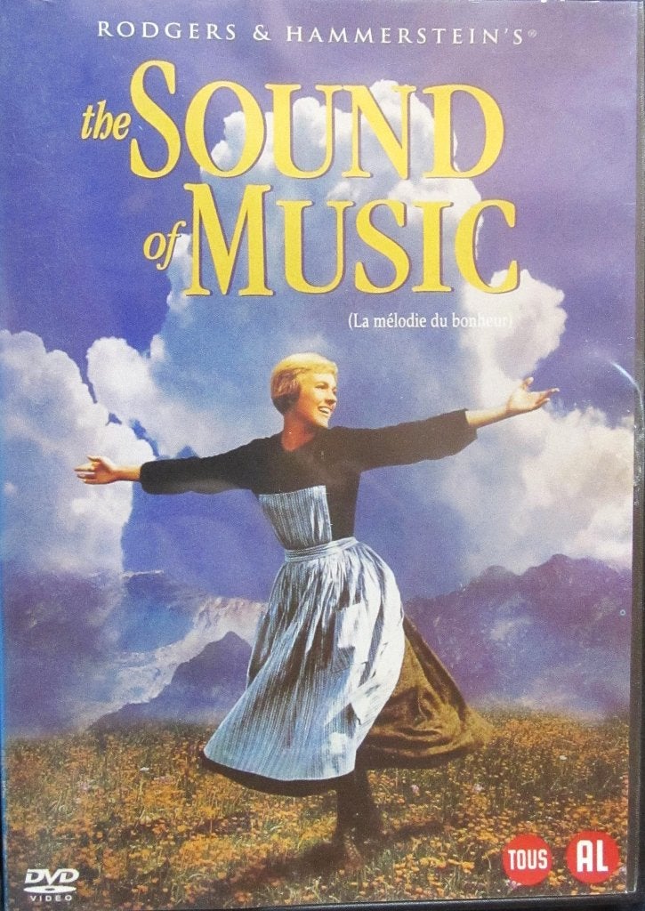 DVD ACTIE/OORLOG- THE SOUND OF MUSIC (JULIE ANDREWS ...), Cd's en Dvd's, Dvd's | Actie, Zo goed als nieuw, Actiekomedie, Alle leeftijden