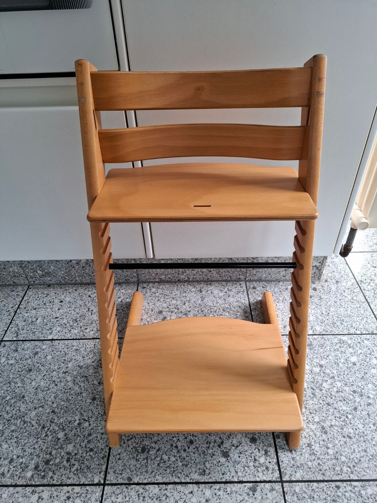 Escalier de voyage Stokke, Enlèvement