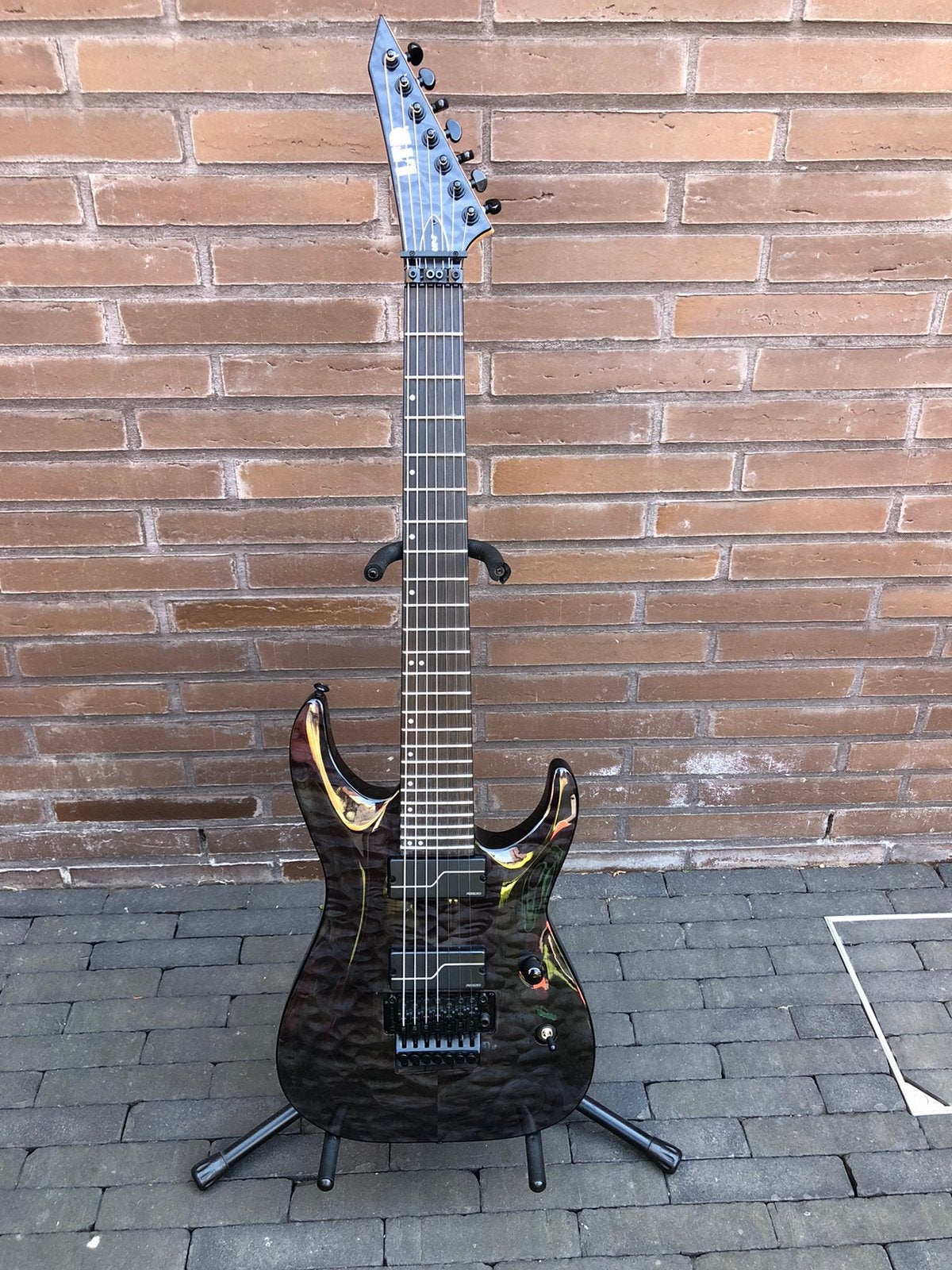 Esp Ltd Buz Mcgrat Signature 7string,Gitaar, Muziek en Instrumenten, Ophalen, Zo goed als nieuw