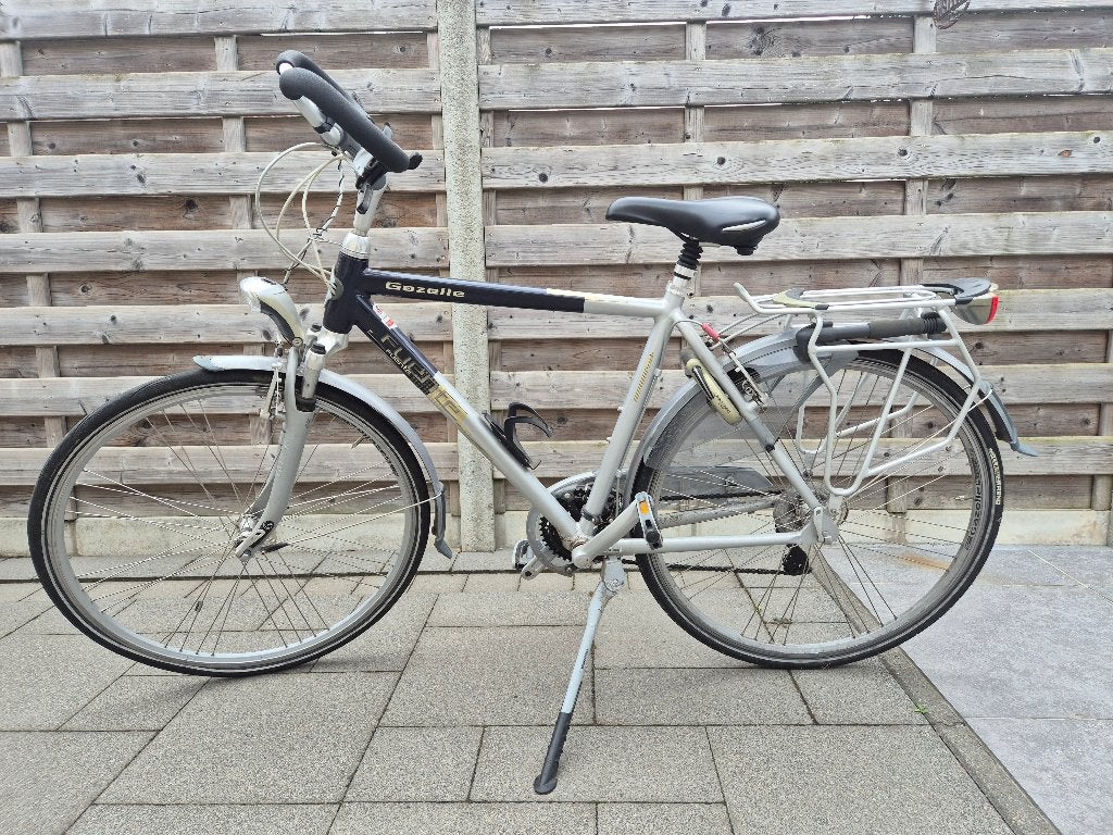 Herenfiets, Fietsen en Brommers, Ophalen, Gebruikt, Versnellingen, 49 tot 53 cm