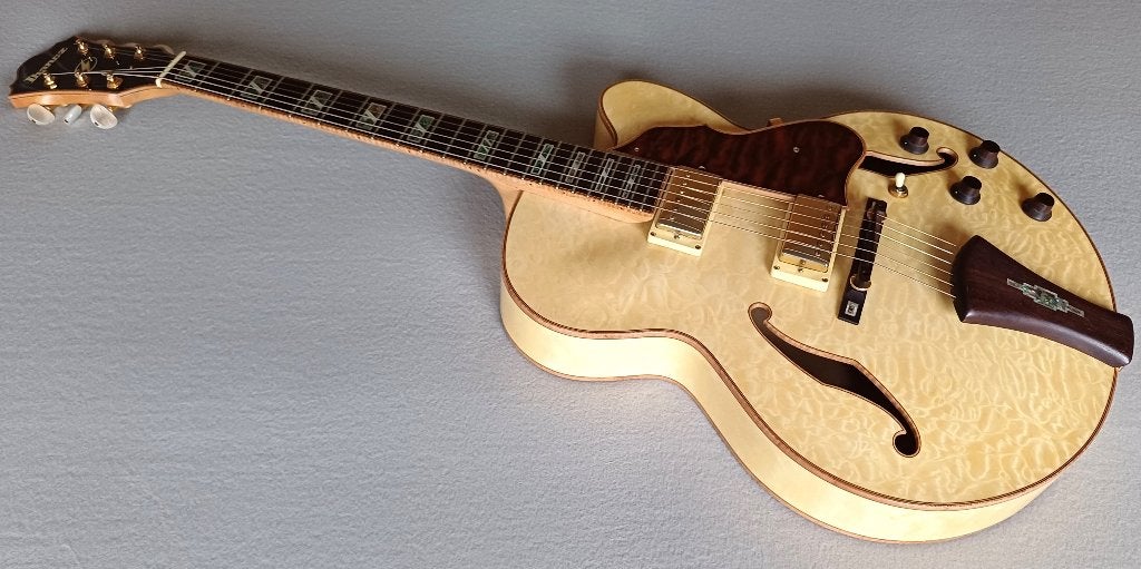 Ibanez Custom Artcore AF125 NT état neuf., Enlèvement, Comme neuf, Hollow body, Ibanez