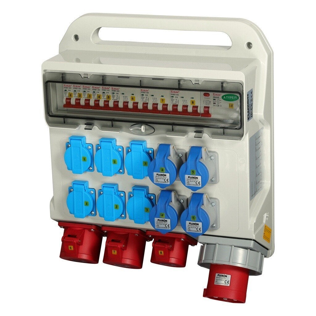 Stroom Verdeelkast 63A 400V / 230V, Verzenden