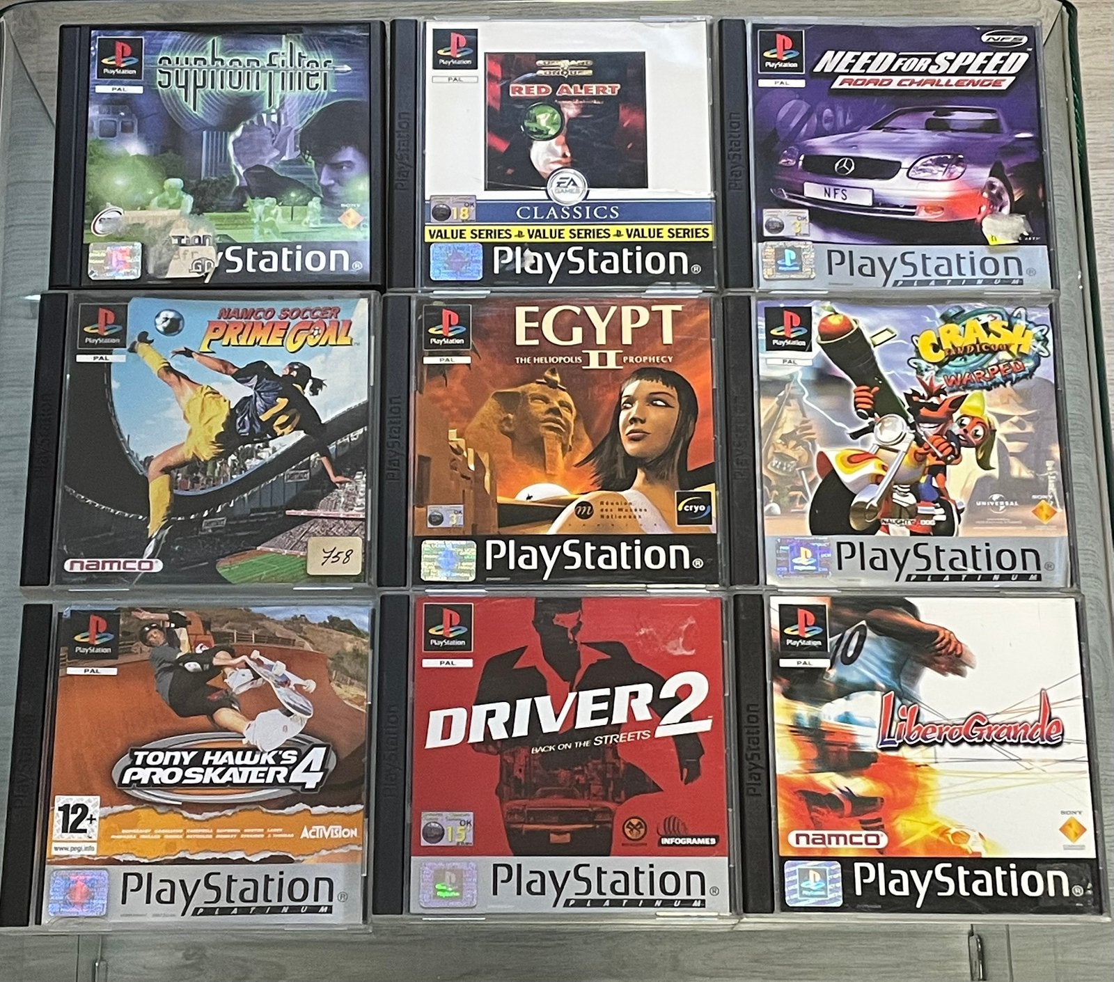 PS1 Games (Crash, Driver, Egypt, Syphon,..), Games en Spelcomputers, Games | Sony PlayStation 1, Ophalen, Zo goed als nieuw