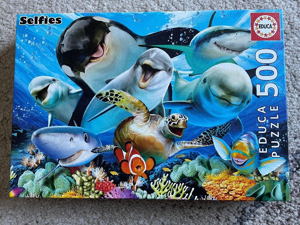 Puzzel Educa. 500 stuks., Enlèvement, 500 à 1500 pièces, Comme neuf, Puzzle