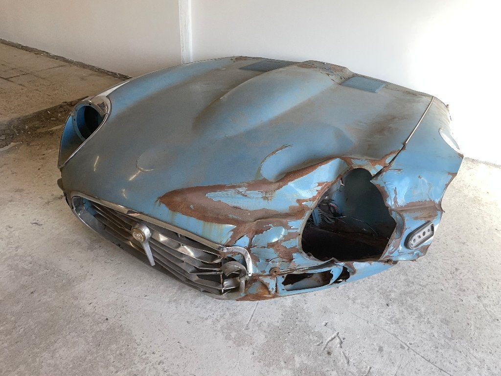 Capot de la Jaguar E Type Serie 3 V12 endommagé, Autos : Pièces & Accessoires, Enlèvement, Utilisé, Jaguar, Capot moteur