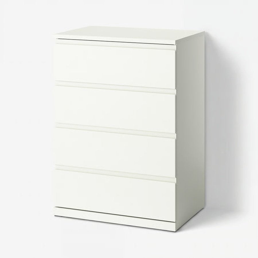 Ikea kast STORKLINTA zwart en wit (2 stuks - 60€/stuk), Maison & Meubles, 3 ou 4 tiroirs, 25 à 50 cm, Comme neuf, Enlèvement
