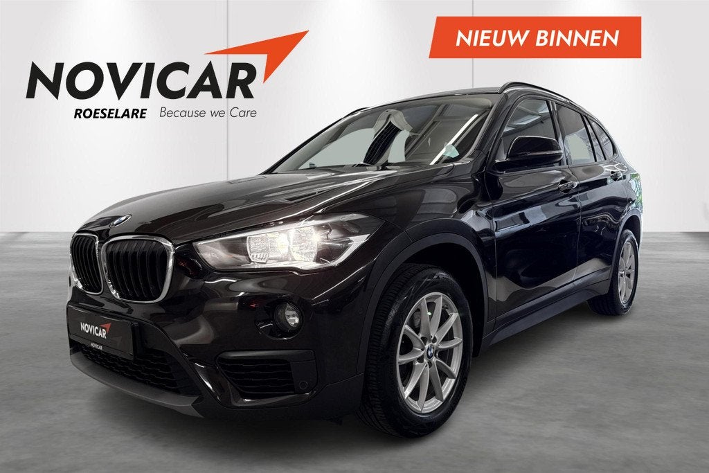 BMW X1 sDrive18iA (103 kW), Automatische klimaatregeling, Stof, Gebruikt, Bruin