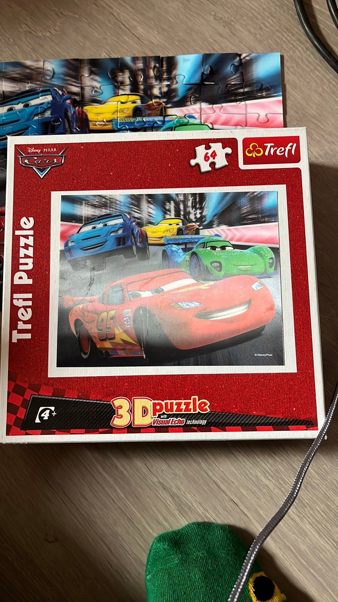 3D puzzel cars, 64 stukken, Kinderen en Baby's, Ophalen of Verzenden, Meer dan 50 stukjes, Zo goed als nieuw, 4 tot 6 jaar