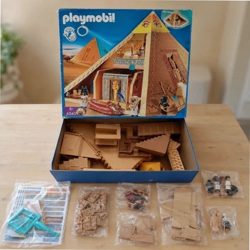 Playmobil 4240 Egyptian Pyramid Set - New, Unassembled, Kinderen en Baby's, Ophalen, Gebouw, Complete set, Nieuw