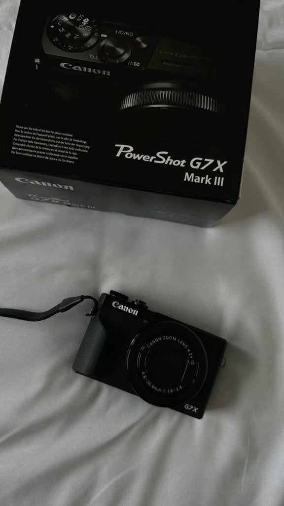 Canon G7X Mark lll, Enlèvement ou Envoi, Canon, 4 à 7 fois, Compact