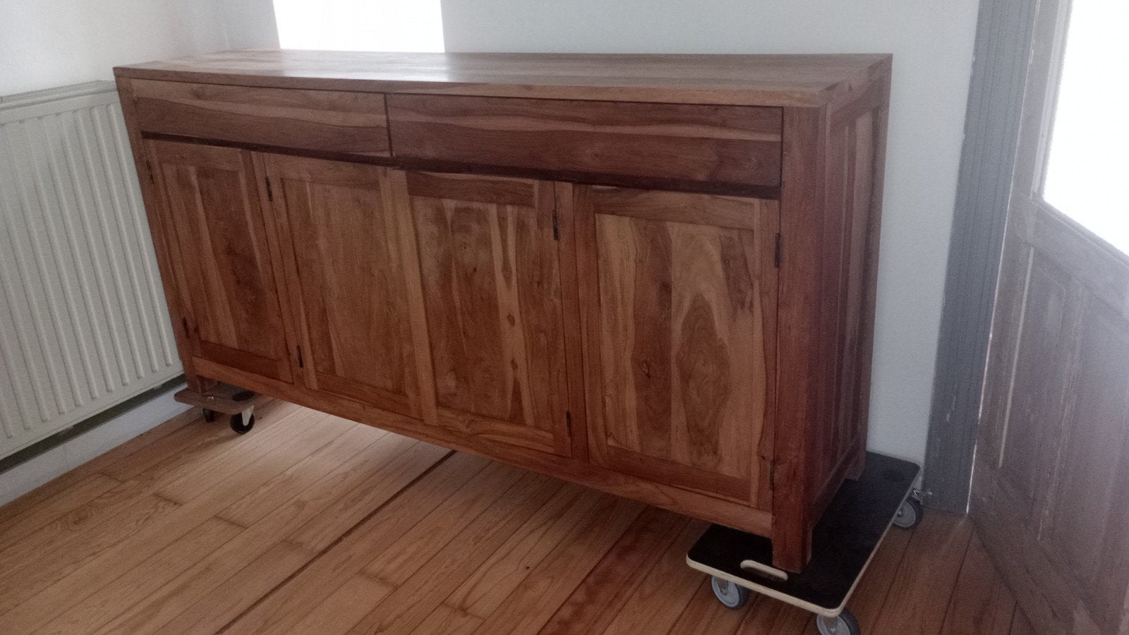 Armoire en bois dur, Maison & Meubles, 25 à 50 cm, 150 à 200 cm, Comme neuf, Enlèvement