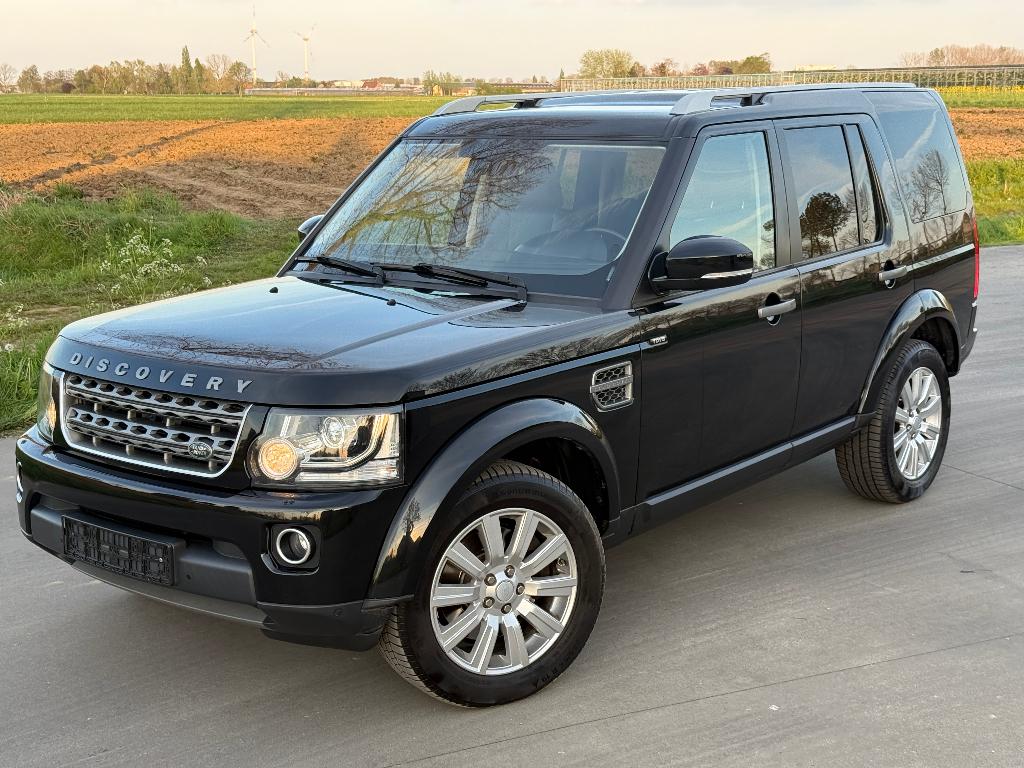 Land Rover Discovery 4 TDV6 211PK Euro6b 2016, Automaat, Zwart, Leder, Bedrijf