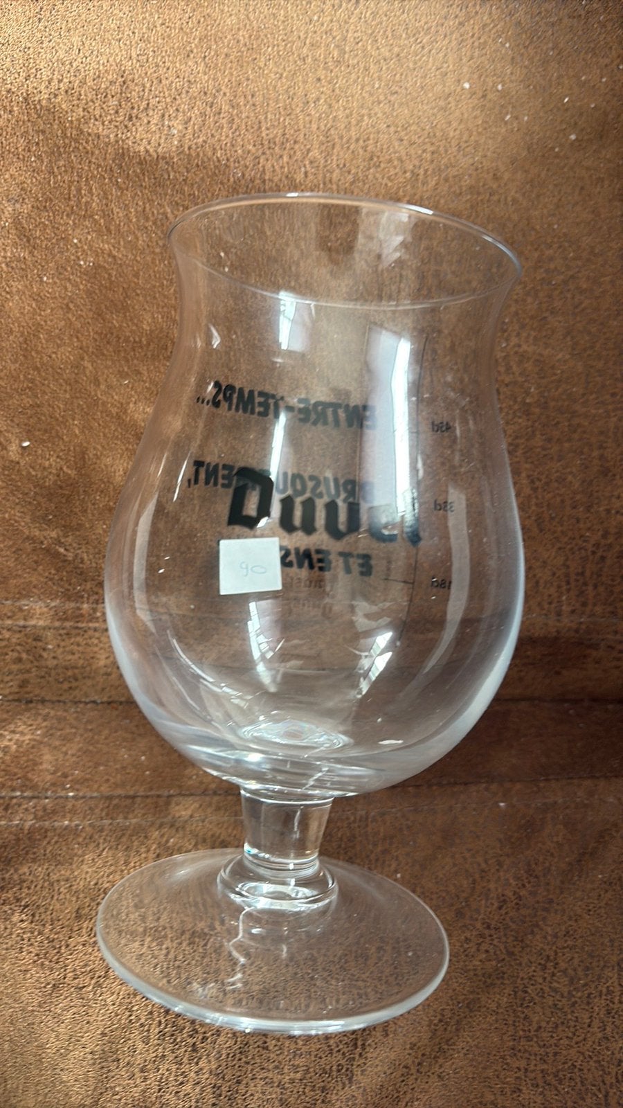 Duvel glas, Enlèvement ou Envoi