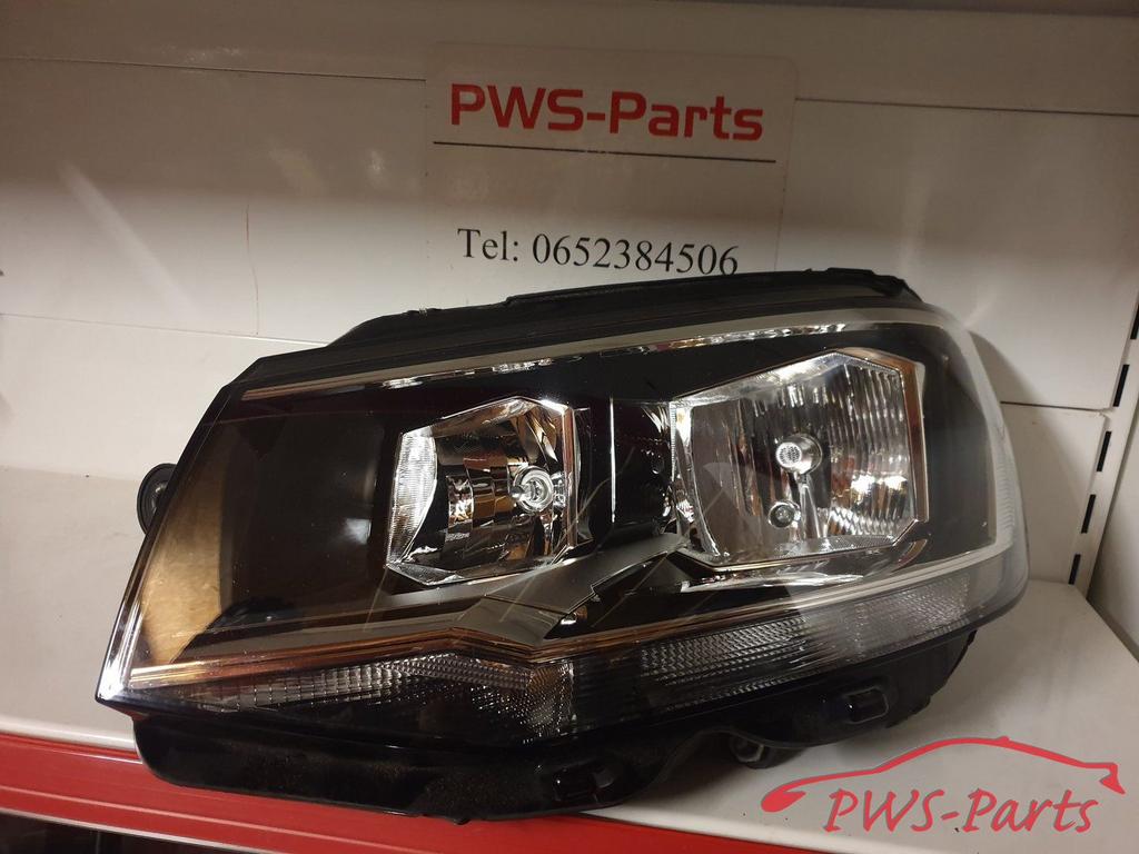 VOLKSWAGEN TRANSPORTER T6 HALOGEEN KOPLAMP LINKS ORIGINEEL, Volkswagen, -, Utilisé, -