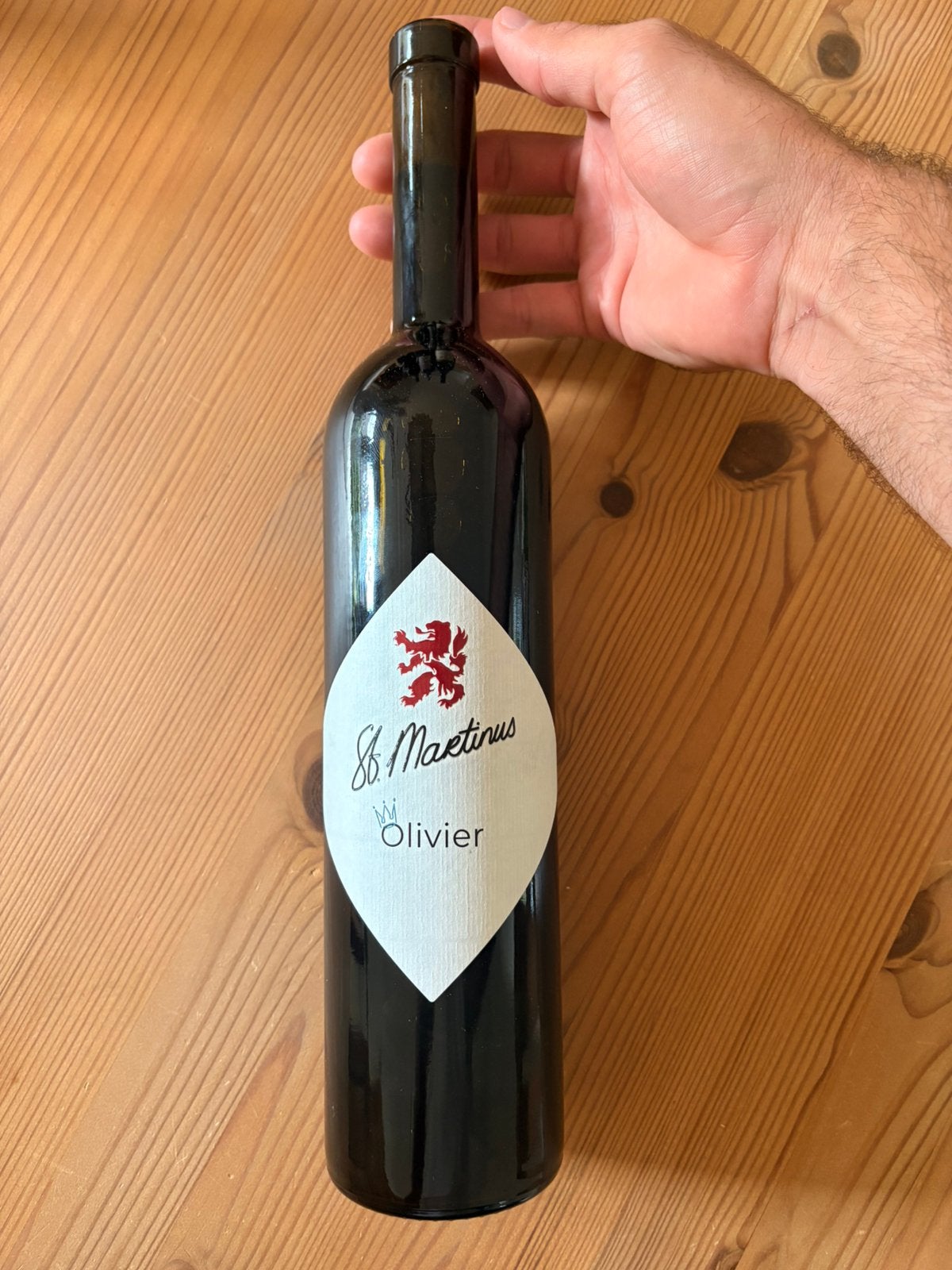 St martinus Olivier - rode wijn, Collections, Vins, Enlèvement ou Envoi, Comme neuf, Vin rouge