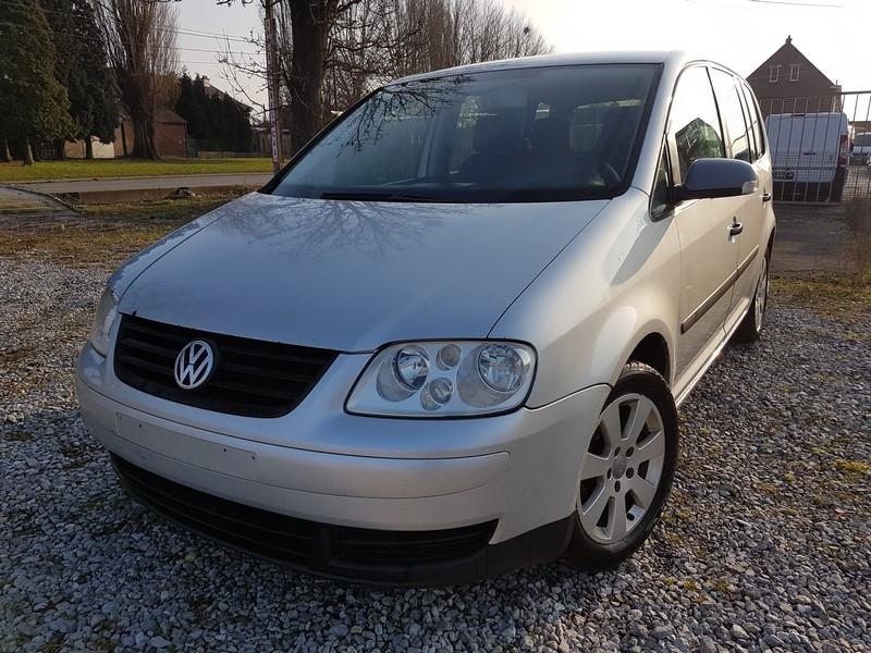 Vw touran 7places 1.9tdi 105cv 7place airco problème moteur, Achat, Entreprise, 7 places, Boîte manuelle