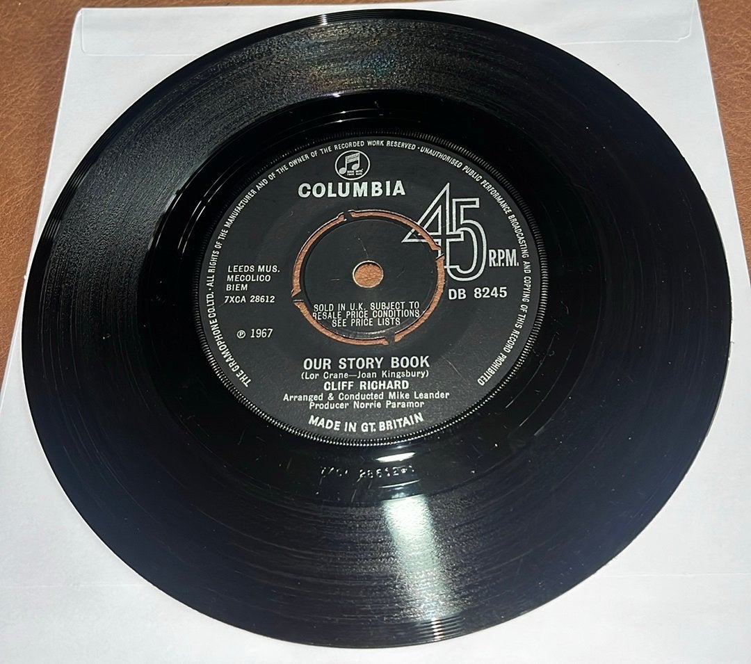 Cliff Richard ‎– The Day I Met Marie - 7” vinyl single - UK, Ophalen of Verzenden, Gebruikt, Single