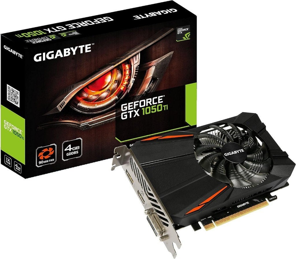 Grafische kaart GeForce GTX 1050 TI 4G, Computers en Software, Videokaarten, Ophalen, Gebruikt, GDDR5, Nvidia