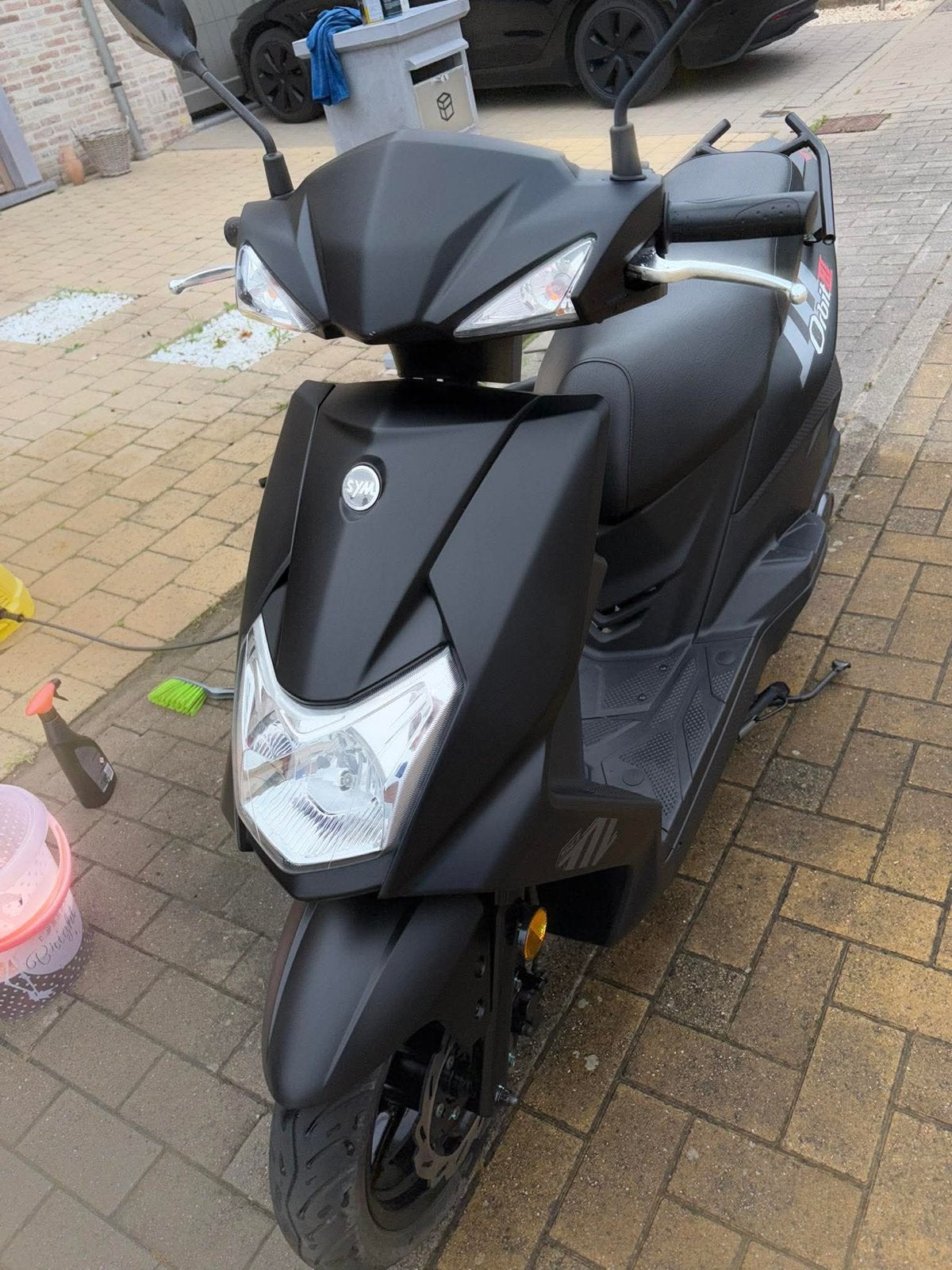 Sym A klasse 50 cc 6357 km , nieuwstaat , van oktober 2025, Vélos & Vélomoteurs, Scooters | SYM, Enlèvement, Comme neuf, Orbit