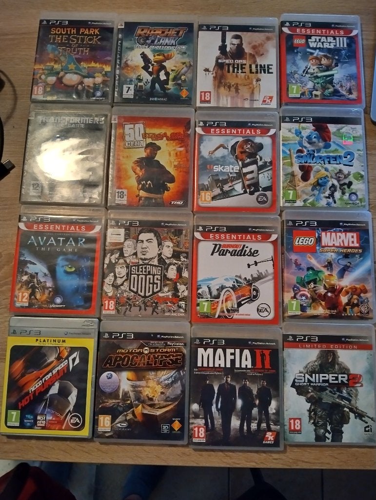 PS 3 games, Consoles de jeu & Jeux vidéo, Enlèvement ou Envoi, Utilisé