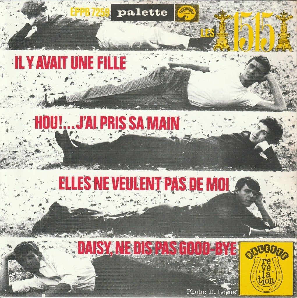 Les 1515 - Il y avait une fille + 3 andere - BELPOP, Verzenden, 7 inch, Fotohoes, Zo goed als nieuw