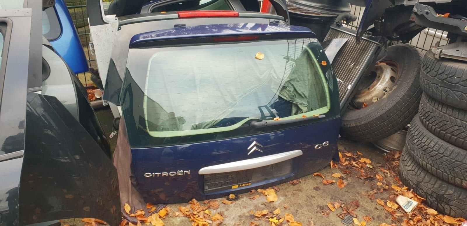 CITROËN C3 ACHTERKLEP BJ 2001 TOT 2007, Arrière, -, Haillon arrière, Utilisé